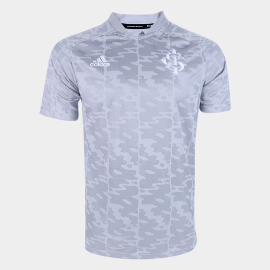 Camisa Internacional Pré-Jogo 21/22 Adidas Masculina - Cinza+Branco é ruim? Camisa Internacional Pré-Jogo 21/22 Adidas Masculina - Cinza+Branco é boa?