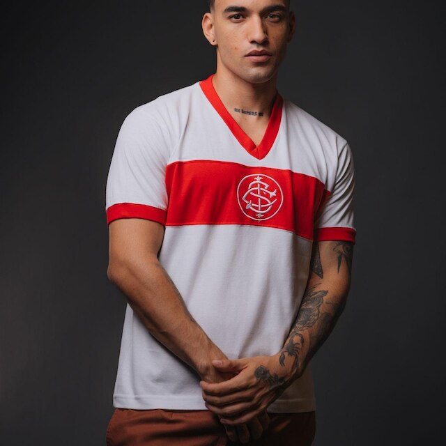Camisa Internacional Retrô 1973 Branca Masculina