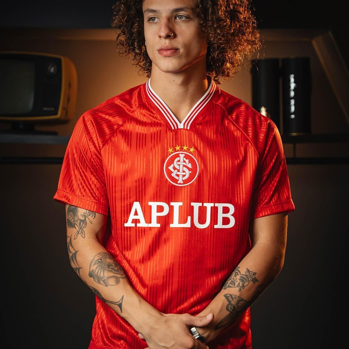 Camisa Internacional Retrô 1997 Masculina Menor preço em Camisa Internacional Retrô 1997 Masculina