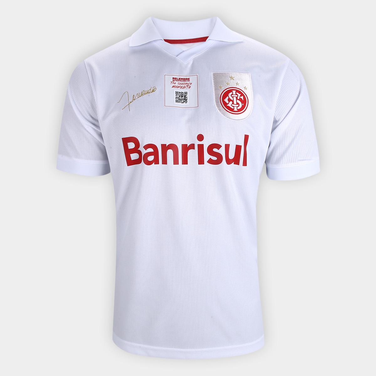 Camisa Internacional Retrô Fernandão Oldoni Masculina Menor preço em Camisa Internacional Retrô Fernandão Oldoni Masculina