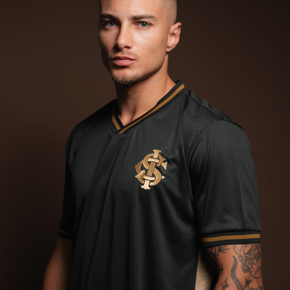 Camisa Internacional Retrô Gold Masculina