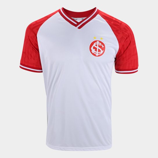 Camisa Internacional RetrôMania 1979 Clássica Masculina - Branco Menor preço em Camisa Internacional RetrôMania 1979 Clássica Masculina - Branco