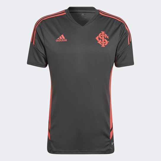 Camisa Internacional Treino 22/23 Comissão Técnica Adidas Masculina - Chumbo+Vermelho é ruim? Camisa Internacional Treino 22/23 Comissão Técnica Adidas Masculina - Chumbo+Vermelho é boa?