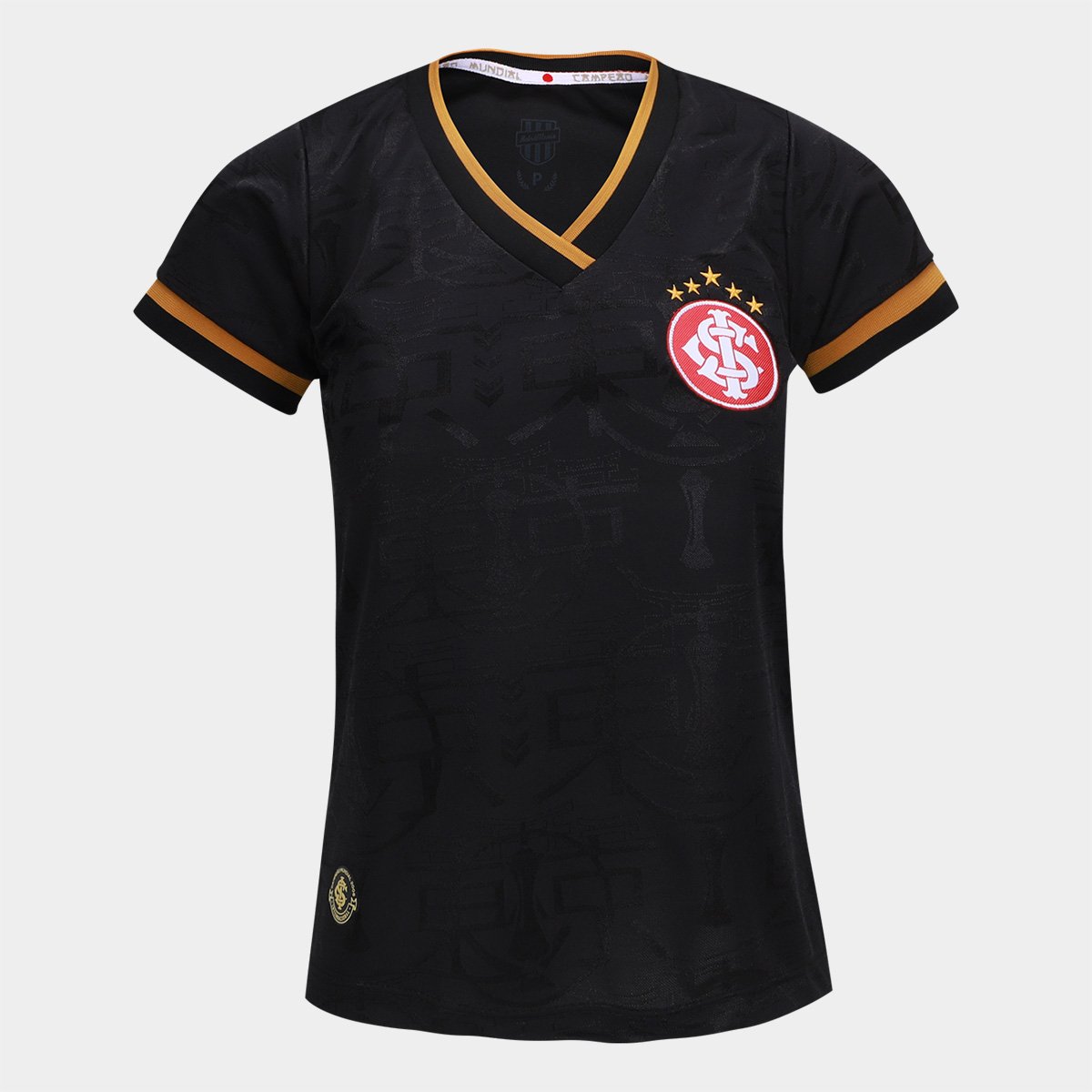 Camisa Internacional Yokohama 2006 Feminina Menor preço em Camisa Internacional Yokohama 2006 Feminina