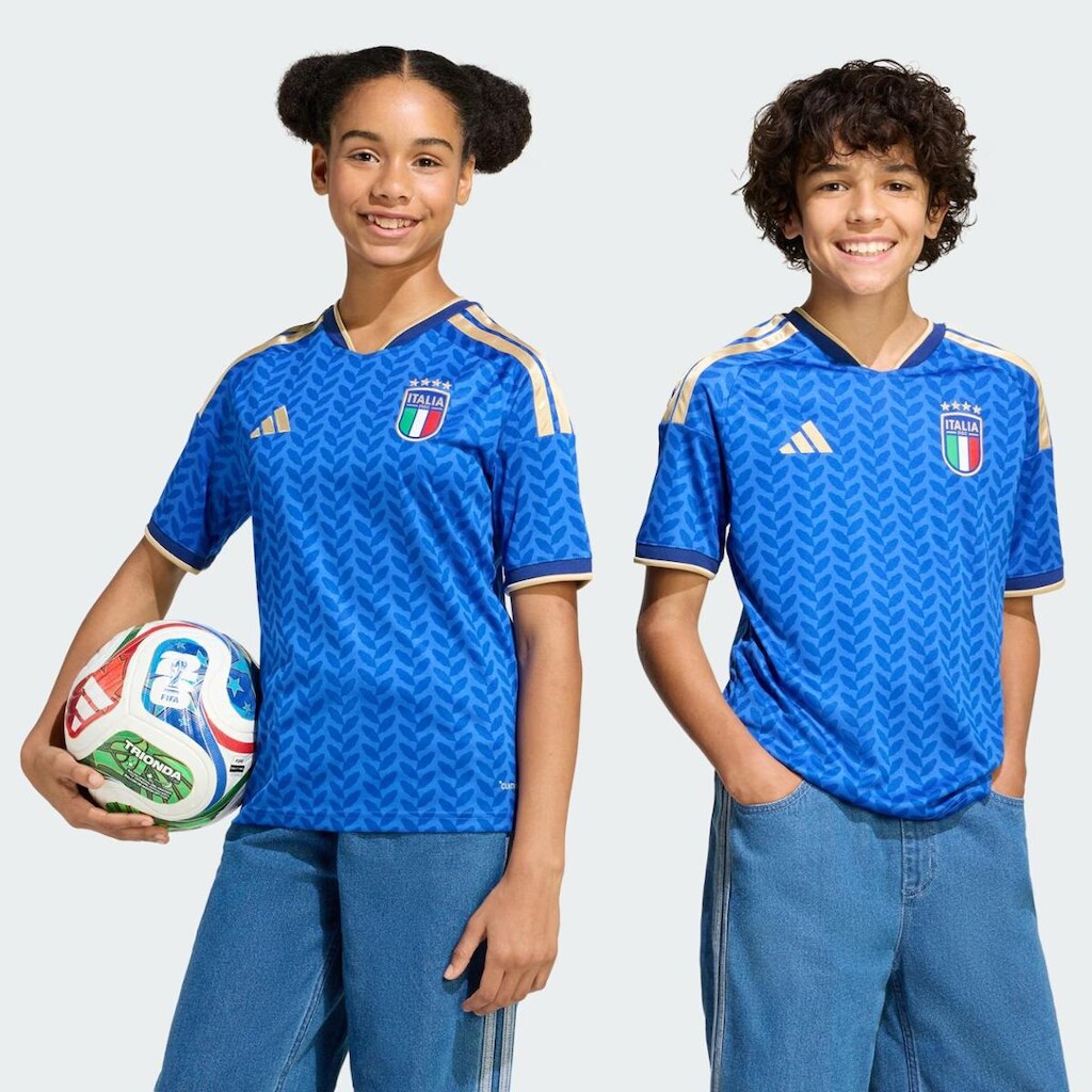 CAMISA ITALIA ADIDAS I WC2026 TORCEDOR INFANTIL