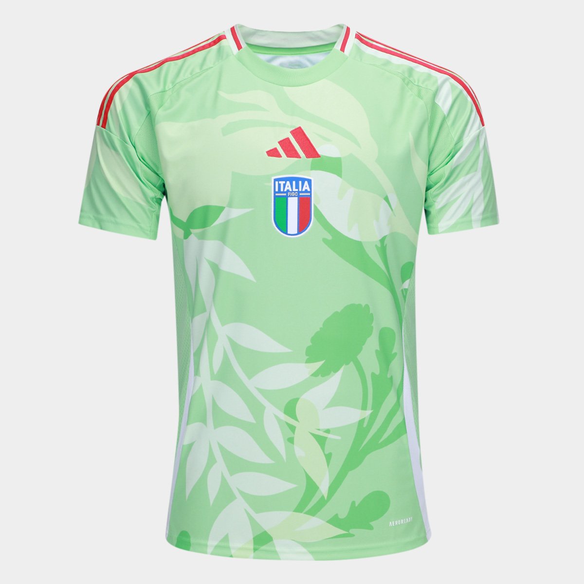 Camisa Italia Away 25/26 s/n Torcedor Adidas Masculina Verde