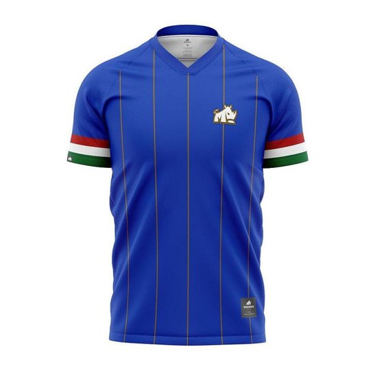 Camisa Itália Dry Rinno Force Países Masculino - Azul é ruim? Camisa Itália Dry Rinno Force Países Masculino - Azul é boa?