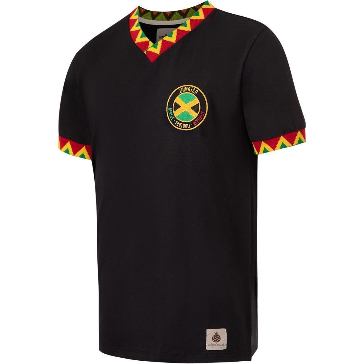 Camisa Jamaica Retrô nº 10 Masculina Menor preço em Camisa Jamaica Retrô nº 10 Masculina