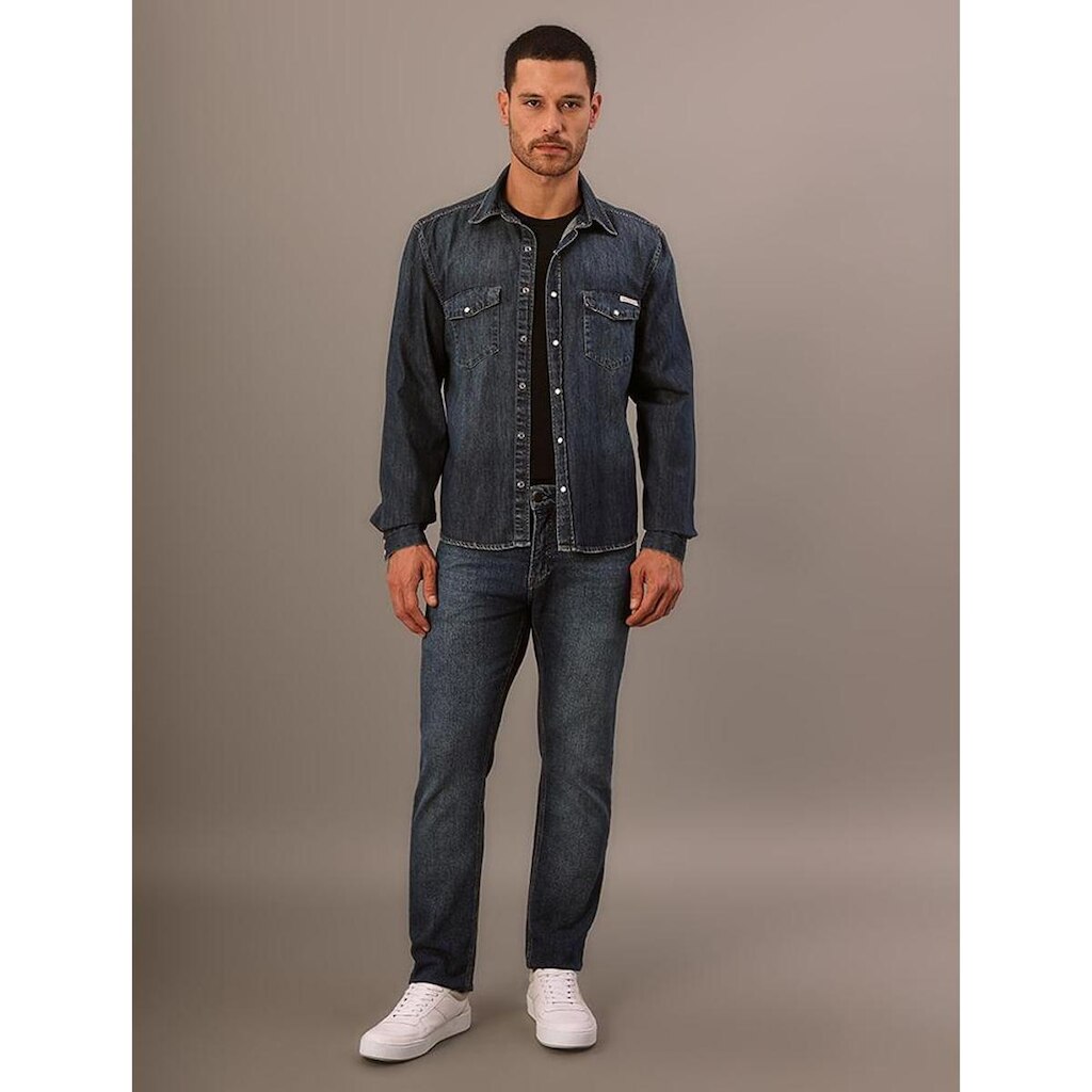 Camisa Jeans Calvin Klein Ml