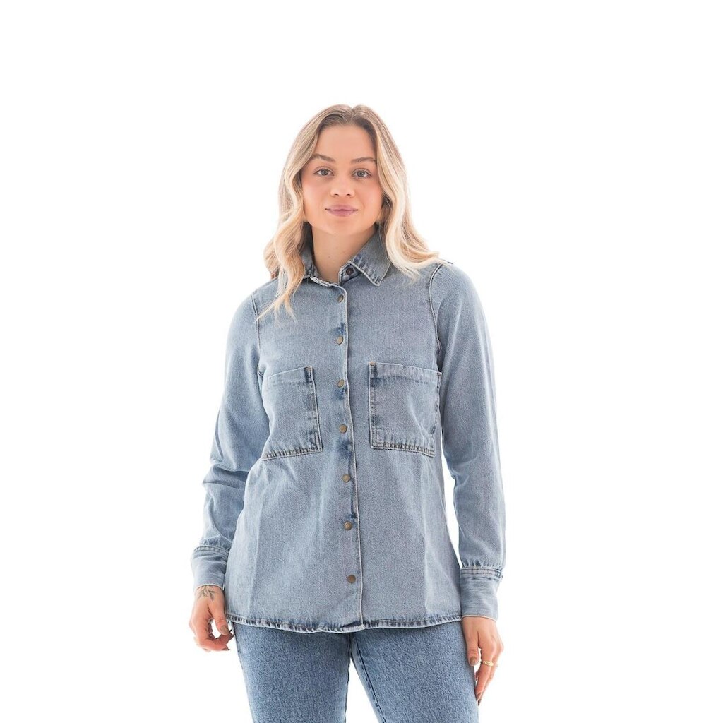 Camisa Jeans Feminina Arauto