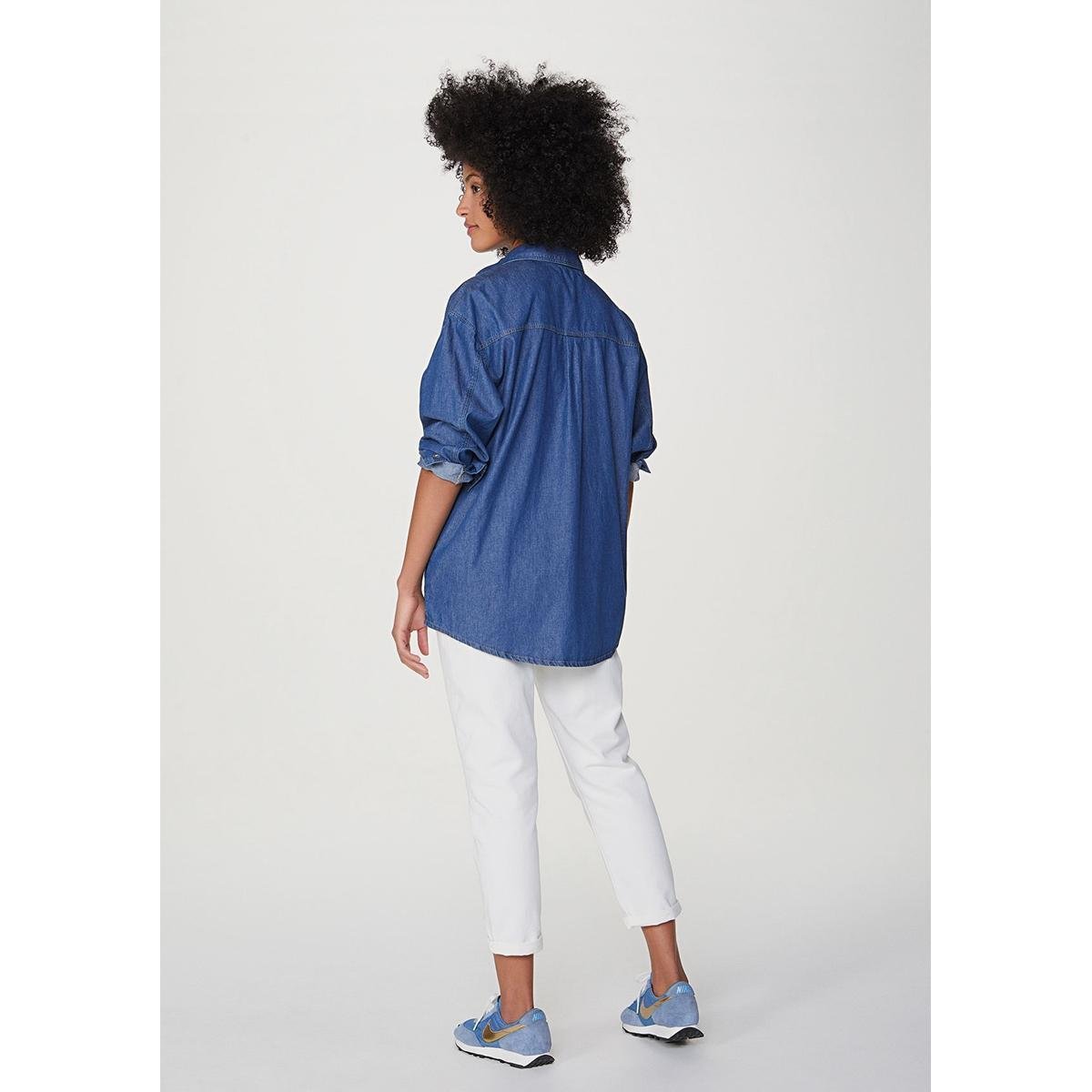 camisa jeans oversized
