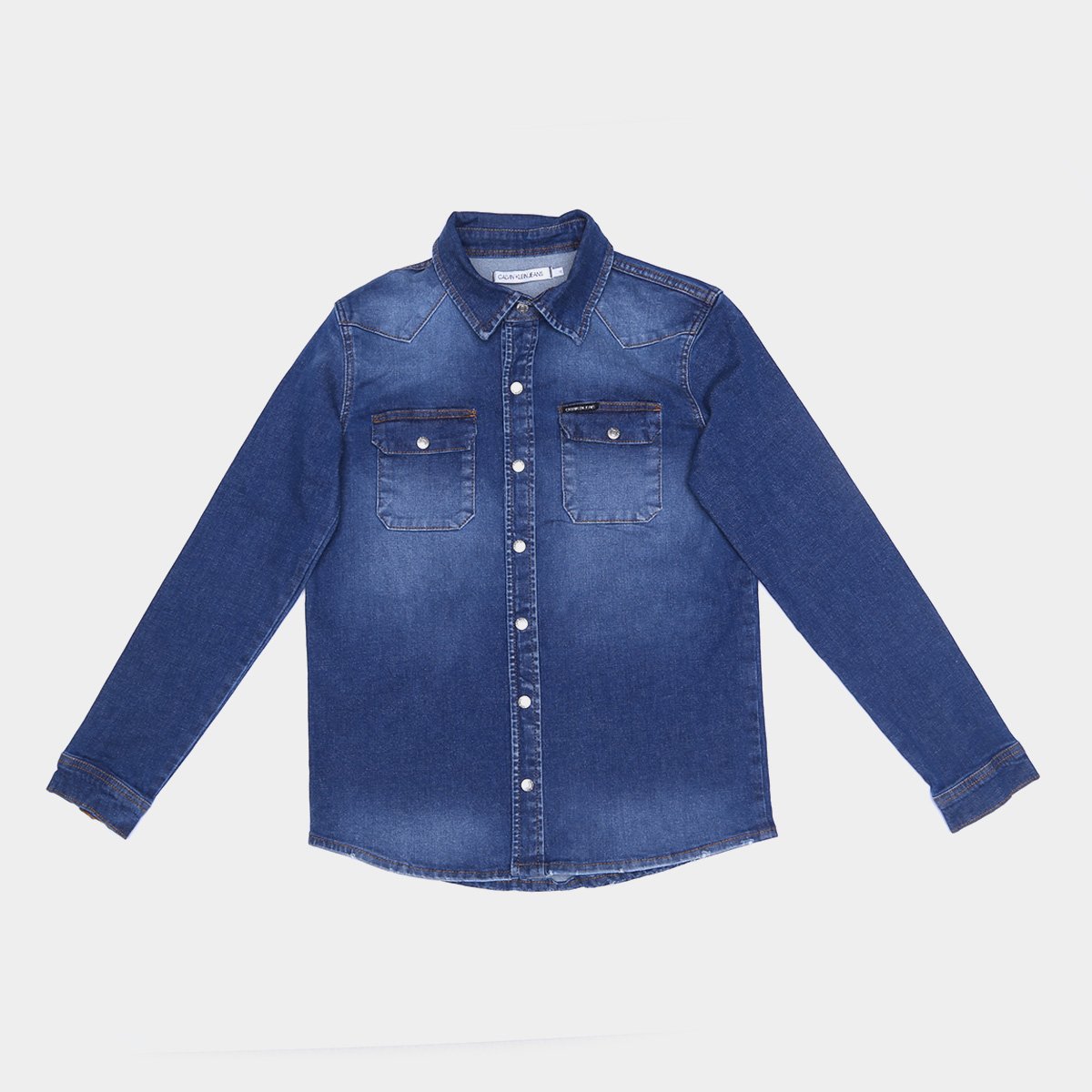 Camisa jeans juvenil Clearance