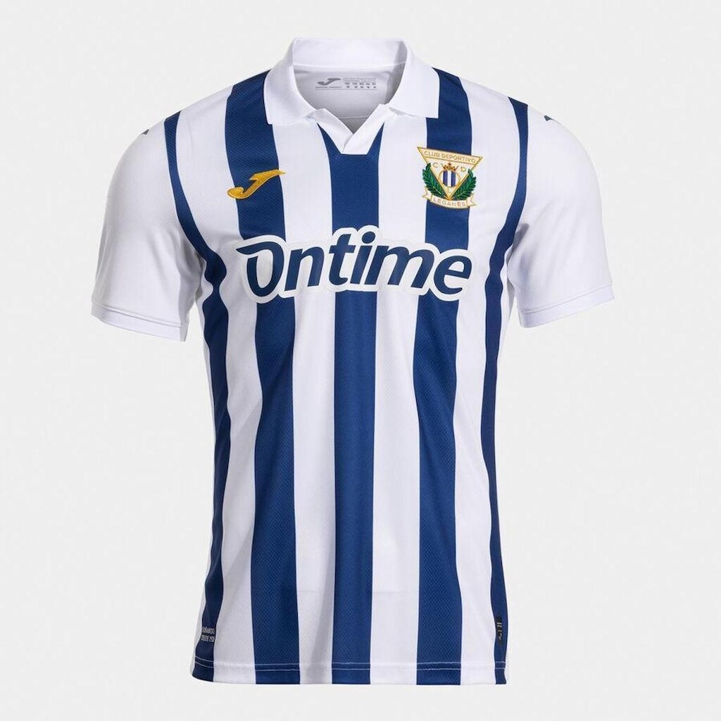 Camisa Joma Leganes I 25/26 - Azul e Branco