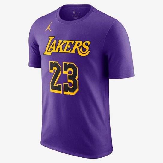Camisa Jordan Los Angeles Lakers Statement Edition Masculina - Roxo é ruim? Camisa Jordan Los Angeles Lakers Statement Edition Masculina - Roxo é boa?