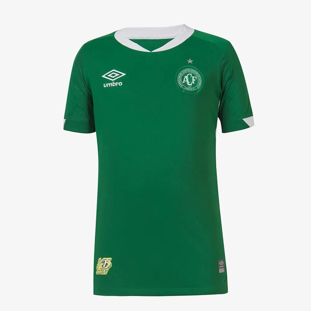 CAMISA JUVENIL CHAPECOENSE 1 2022 UMBRO VERDE