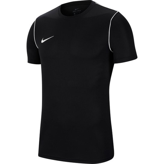 Camisa Juvenil Nike Park Dri-Fit - Preto+Branco Menor preço em Camisa Juvenil Nike Park Dri-Fit - Preto+Branco