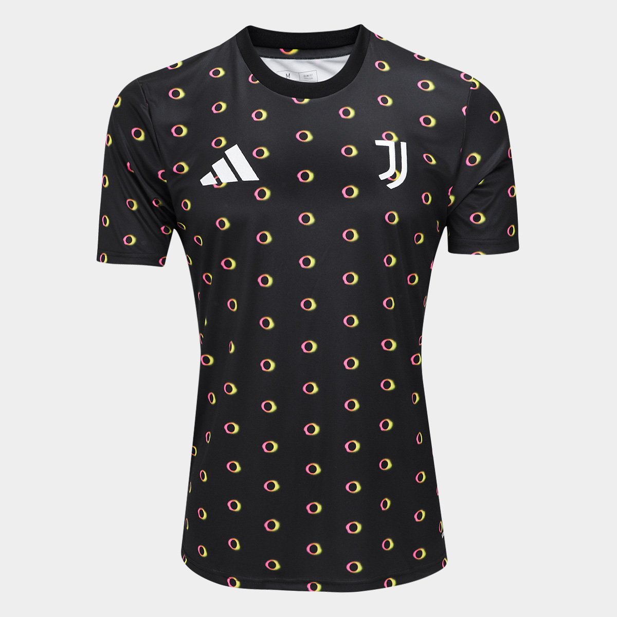 Camisa juventus 24/25 Pré Jogo Adidas Masculina Preto Netshoes