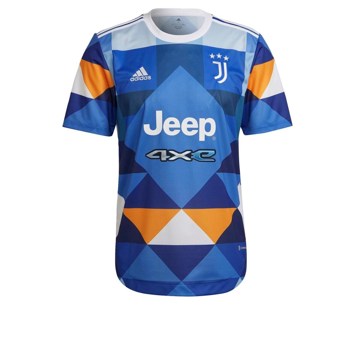 Camisa Juventus Adidas Azul+Laranja Netshoes