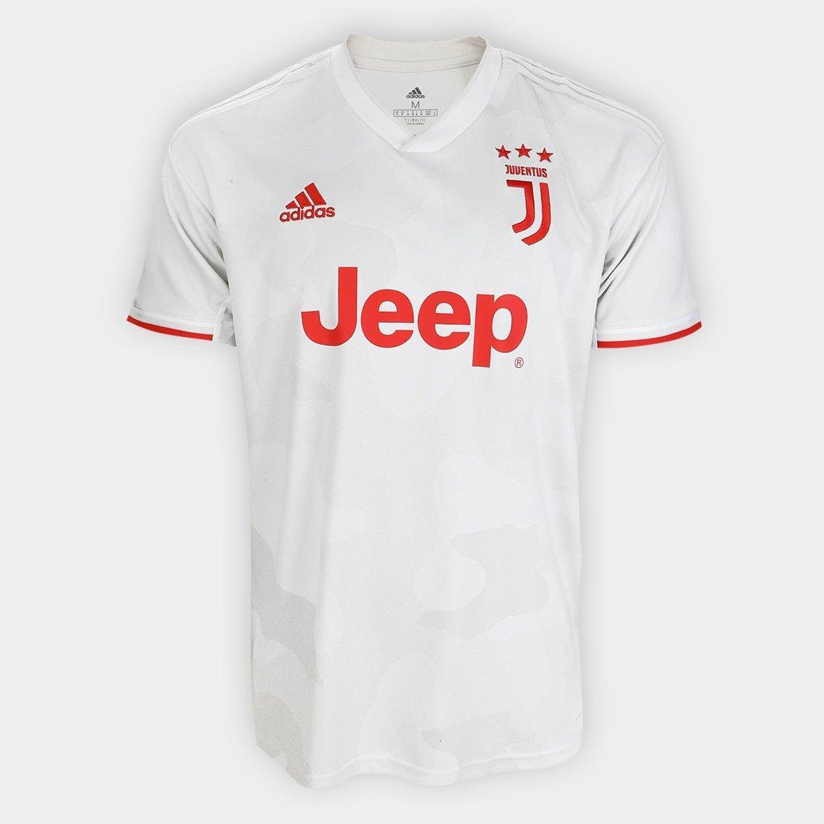 Camisa Juventus Away 19/20 s/nº Torcedor Adidas Masculina