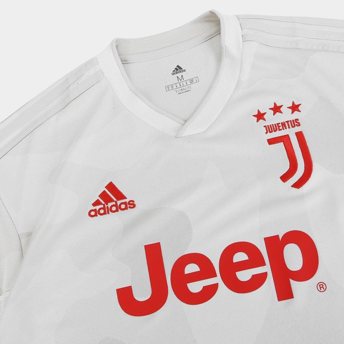 Camisa Juventus Away 19/20 s/nº Torcedor Adidas Masculina