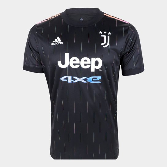 Camisa Juventus Away 21/22 s/n° Torcedor Adidas Masculina - Preto é ruim? Camisa Juventus Away 21/22 s/n° Torcedor Adidas Masculina - Preto é boa?