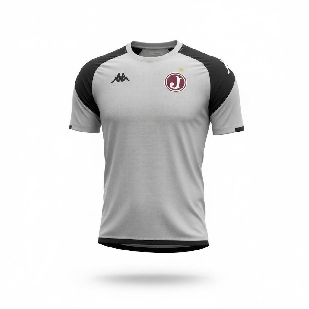 Camisa Juventus da Mooca Cinza Oficial Licenciada Kappa