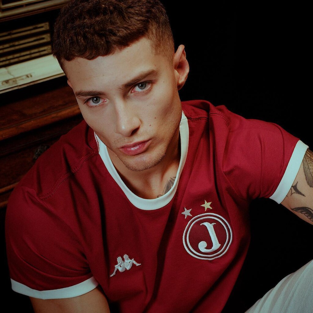 Camisa Juventus da Mooca Retrô Kappa Grená Masculina