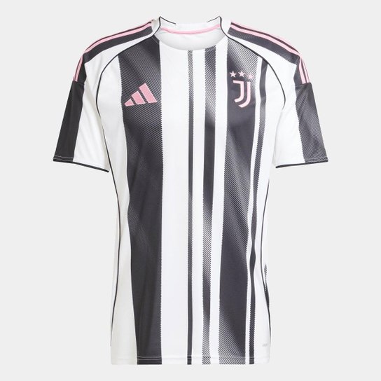 Camisa Juventus Home 25/26 s/n Torcedor Adidas Masculina Branco