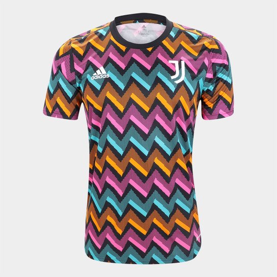 Camisa Juventus Pré Jogo 22/23 Adidas Masculina - Preto+Roxo é ruim? Camisa Juventus Pré Jogo 22/23 Adidas Masculina - Preto+Roxo é boa?