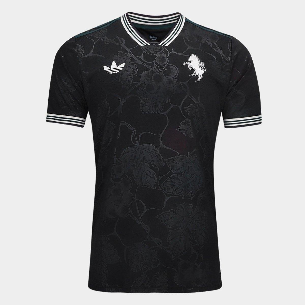 Camisa Juventus Third 25/26 s/n Tocedor Adidas Masculina - Preto