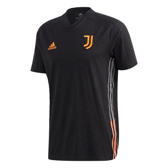 Camisa Juventus Viagem 20/21 Adidas Masculina - Preto+Laranja é ruim? Camisa Juventus Viagem 20/21 Adidas Masculina - Preto+Laranja é boa?