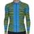 Camisa Kanxa Ciclista Print 7431 ML - Azul+Preto