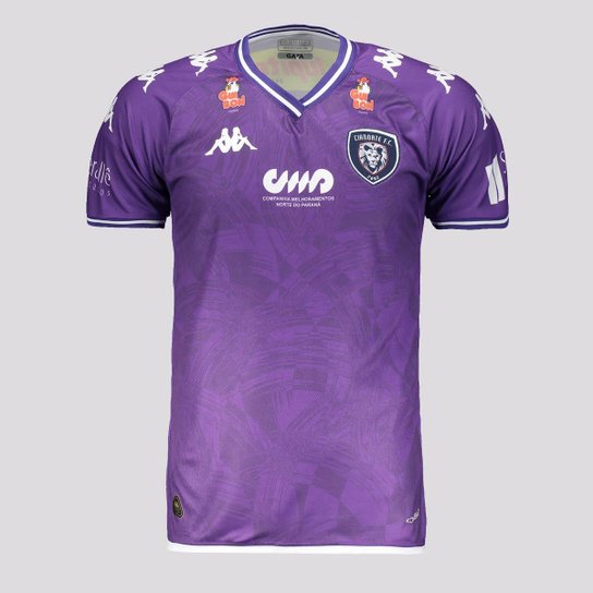 Camisa Kappa Cianorte I 2025 Goleiro Roxa