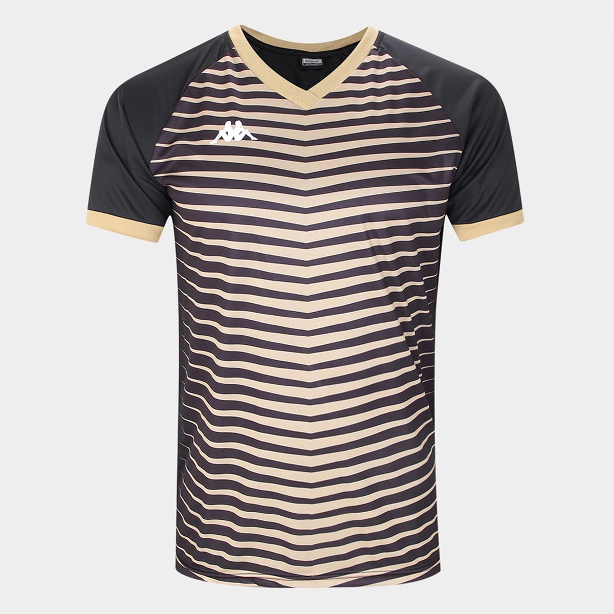 Camisa Kappa Fardamento Brushstroke Masculina Menor preço em Camisa Kappa Fardamento Brushstroke Masculina