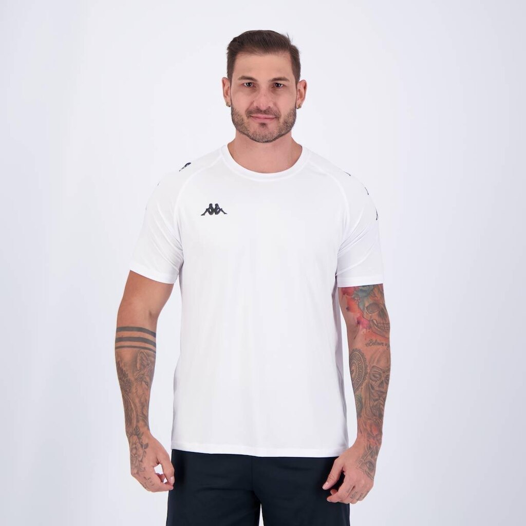 Camisa Kappa Garret Branca
