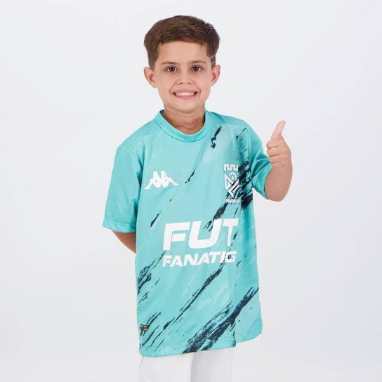 Camisa Kappa Grêmio Prudente Goleiro I 2024 Juvenil