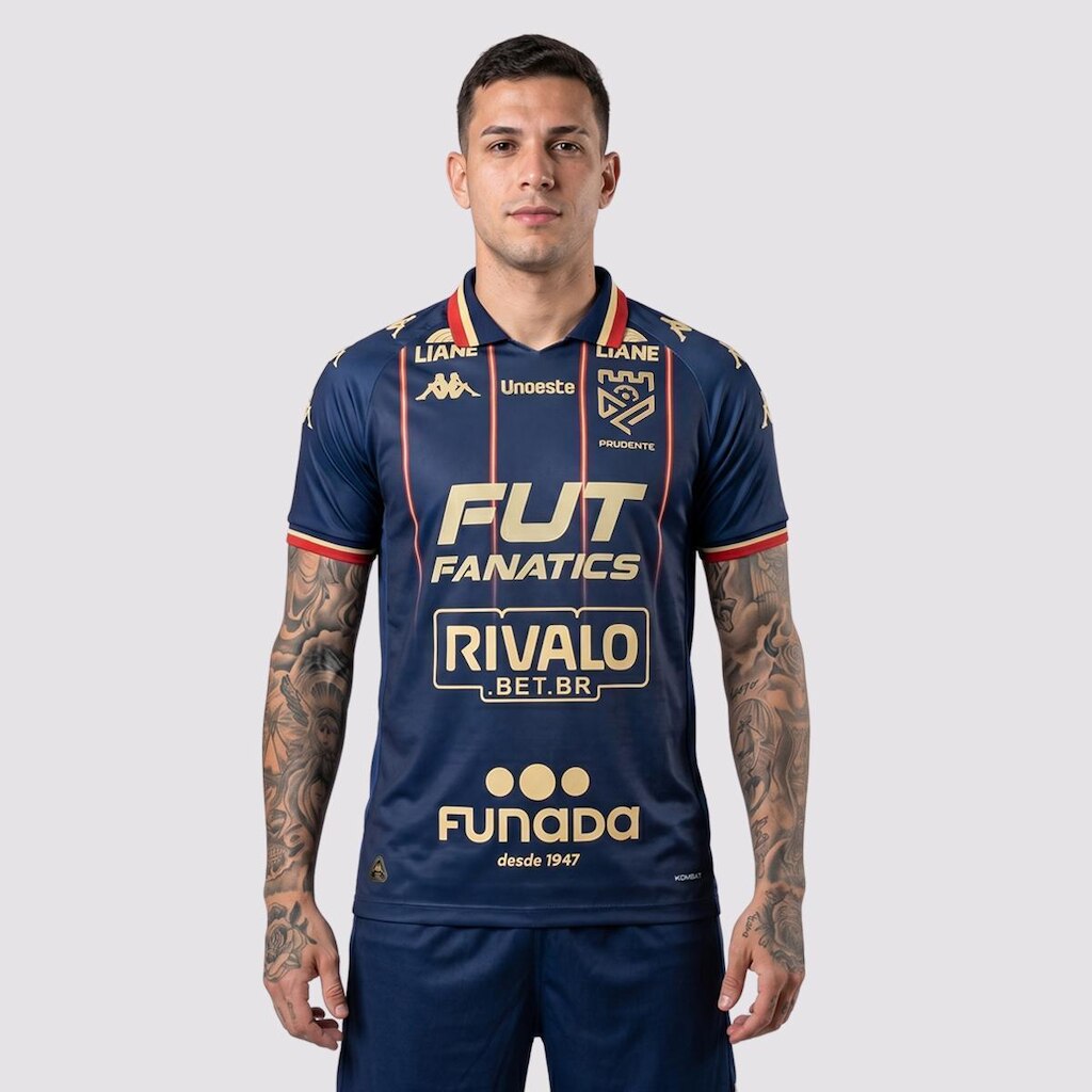 Camisa Kappa Grêmio Prudente I 2026