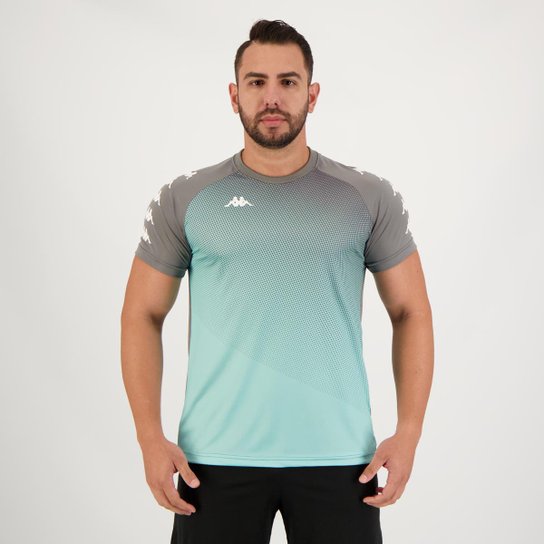 Camisa Kappa Grimes Cinza Escuro