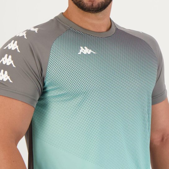 Camisa Kappa Grimes Cinza Escuro