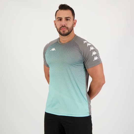 Camisa Kappa Grimes Cinza Escuro