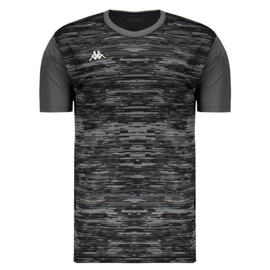 Camisa Kappa Jenner Treino Futebol Preta - Preto é ruim? Camisa Kappa Jenner Treino Futebol Preta - Preto é boa?