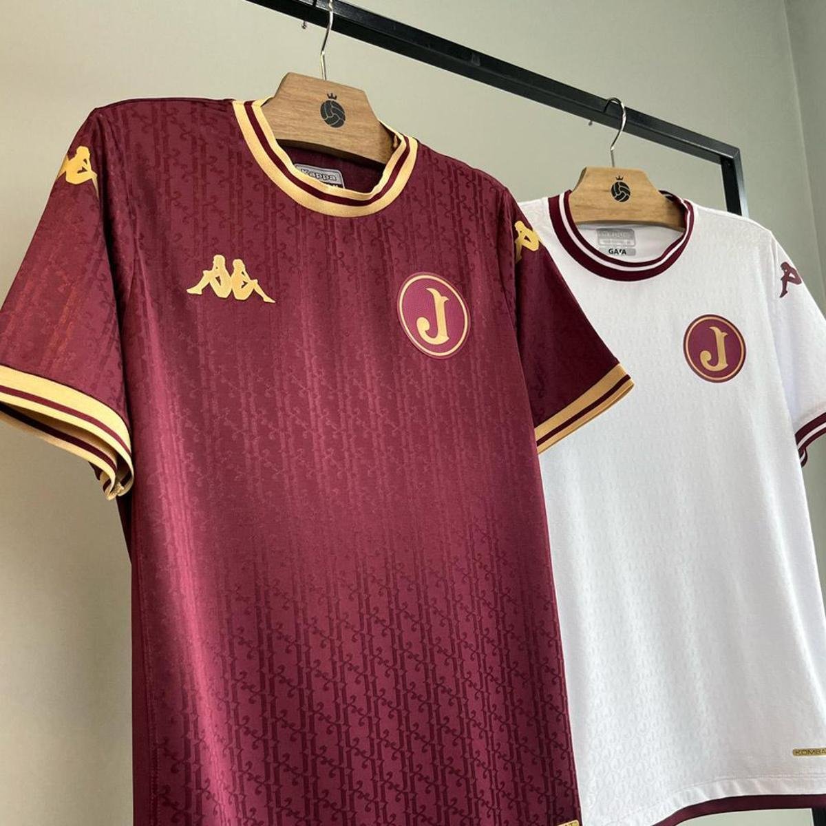 Camisa Kappa Juventus da Mooca 2024 Centenário Away Branca - Branco ...