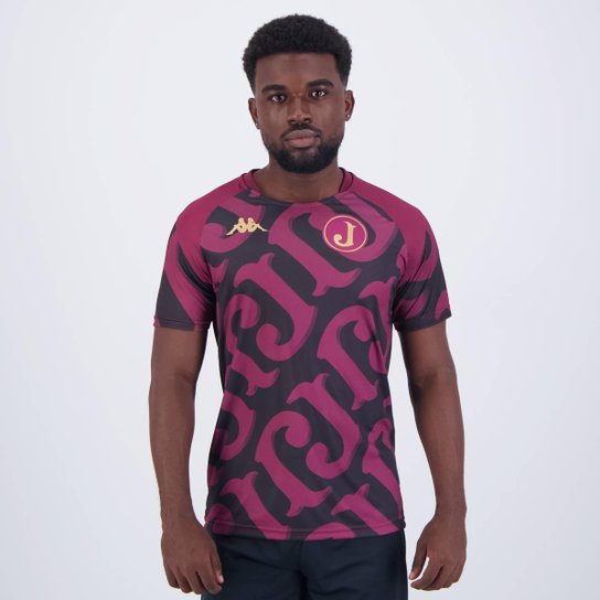 Camisa Kappa Juventus da Mooca Supporter 3D Bordô