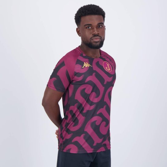 Camisa Kappa Juventus da Mooca Supporter 3D Bordô