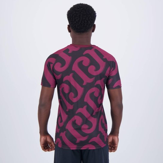 Camisa Kappa Juventus da Mooca Supporter 3D Bordô
