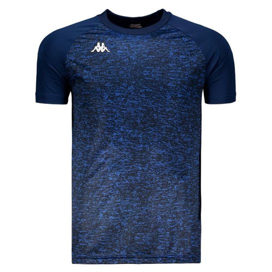 Camisa Kappa Matteo - Azul Menor preço em Camisa Kappa Matteo - Azul