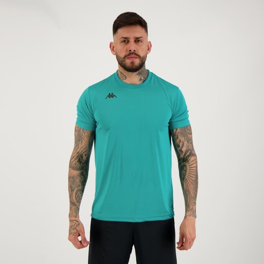 Camisa Kappa Modena 2.0 Verde - Verde Menor preço em Camisa Kappa Modena 2.0 Verde - Verde