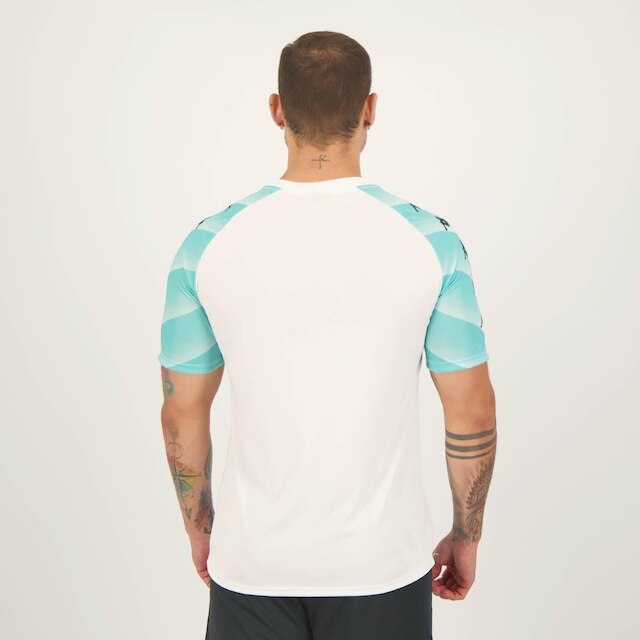 Camisa Kappa Raglany Branca