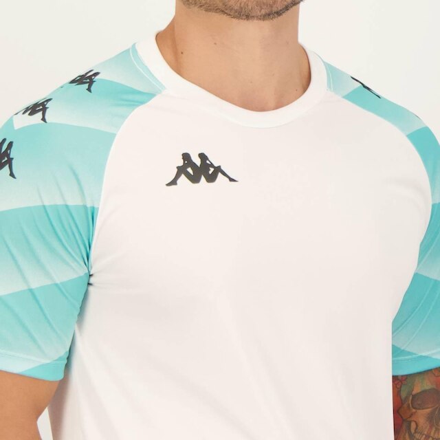 Camisa Kappa Raglany Branca