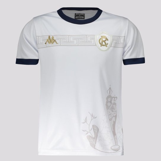 Camisa Kappa Remo Círio de Nazaré 2020 Infantil - Branco Menor preço em Camisa Kappa Remo Círio de Nazaré 2020 Infantil - Branco